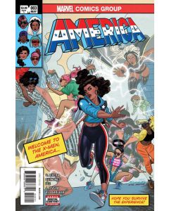 America (2017) #   3 Cover A (7.0-FVF) America Chavez