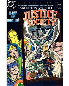 America vs. the Justice Society (1985) #   4 (8.0-VF)