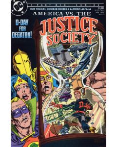 America vs. the Justice Society (1985) #   4 (6.0-FN)