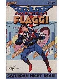 American Flagg (1983) #  25 (8.0-VF) Howard Chaykin