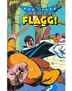 American Flagg (1983) #  37 (4.0-VG) Norm Breyfogle Price tag on back cover