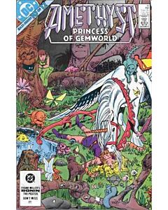 Amethyst Princess of Gemworld (1983) #  10 Pricetag residu on cover (5.0-VGF)