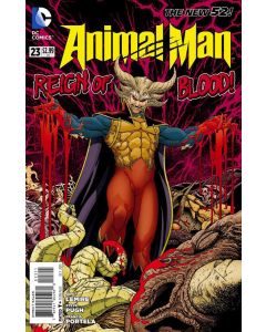 Animal Man (2011) #  23 (9.0-VFNM) Brother Blood