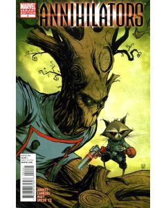 Annihilators (2011) #   4 Cover B (9.0-VFNM) Skottie Young