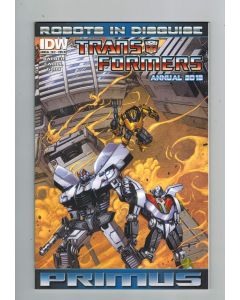Transformers Robots in Disguise (2012) Annual #   1 Retailer Incentive Cover (9.2-NM) 1:10 