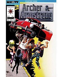 Archer and Armstrong (1992) #   1 (6.0-FN) Frank Miller Cover