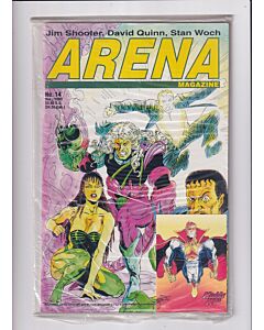 Arena Magazine (1992) #  14 Polybagged (8.0-VF) Sealed, With card, Jim Shooter