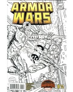 Armor Wars (2015) #    1/2 Sketch Cover (9.0-VFNM) Secret Wars Iron Man