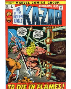 Astonishing Tales (1970) #  10 UK Price (6.5-FN+) Ka-Zar