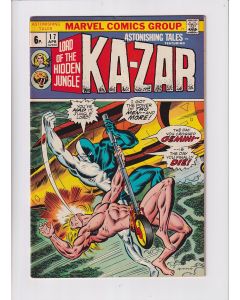 Astonishing Tales (1970) #  17 UK Price (7.0-FVF) (749804) Ka-Zar