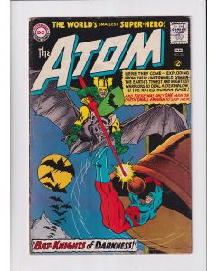 Atom (1962) #  22 (4.0-VG) (1944901) Bat-Knights of Darkness, Staple detached in Centerfold