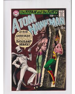 Atom (1962) #  44 (5.0-VGF) (1885884) Hawkman, Gentleman Ghost