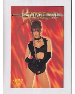 Avengelyne (1995) #   1 Photo Cover SIGNED BY LIEFELD (7.0-FVF) (893781) With CoA