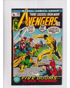 Avengers (1963) # 101 UK Price (5.5-FN-) (2315816) Harlan Ellison