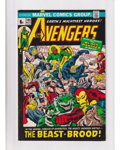 Avengers (1963) # 105 UK Price (6.5-FN+) (2118516)