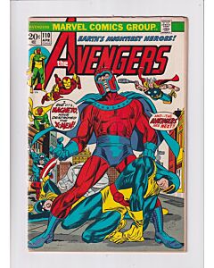 Avengers (1963) # 110 (2.0-GD) (627232) Magneto, Cover detached