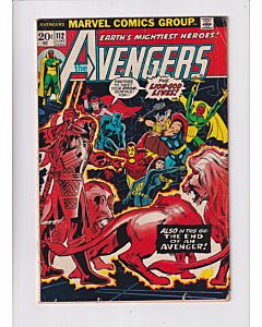 Avengers (1963) # 112 (4.0-VG) (284851) 1st appearance Mantis