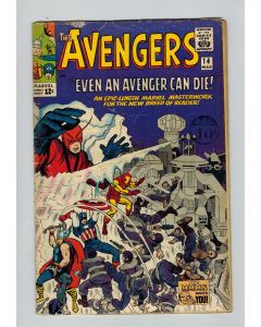Avengers (1963) #  14 (4.0-VG) (1303678) Tear on cover