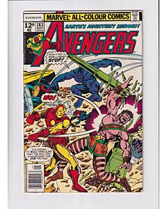 Avengers (1963) # 163 UK Price (6.5-FN+) (653347) The Champions