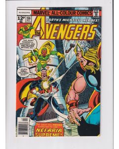 Avengers (1963) # 166 UK Price (7.0-FVF) (627775) Count Nefaria, John Byrne
