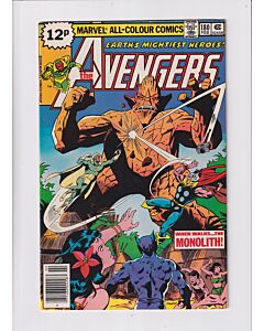 Avengers (1963) # 180 UK Price (6.5-FN+) (627867)