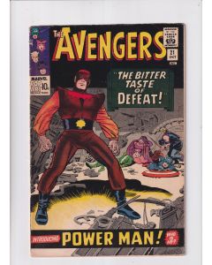 Avengers (1963) #  21 UK Price (5.0-VGF) (2315731) 1st app. Power Man