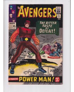 Avengers (1963) #  21 UK Price (6.5-FN+) (626990) 1st app. Power Man