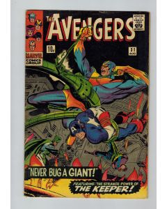 Avengers (1963) #  31 UK Price (4.5-VG+) (627041)