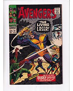Avengers (1963) #  34 (6.0-FN) (627096) 1st Appearance Living Laser