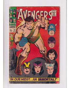 Avengers (1963) #  38 UK Price (3.5-VG-) (2179531)