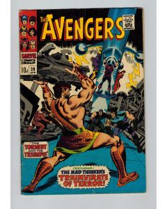 Avengers (1963) #  39 UK Price (5.0-VGF) (1961816)