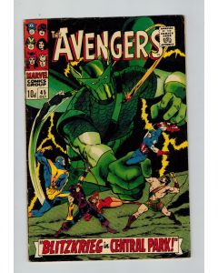 Avengers (1963) #  45 UK Price (5.5-FN-) (2024220)