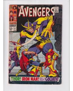 Avengers (1963) #  51 (4.0-VG) (2001160) The Collector