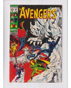 Avengers (1963) #  61 (4.5-VG+) (284749) Dr. Strange, Black Knight, 1st Quinjet