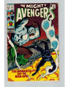 Avengers (1963) #  62 (4.0-VG) (2024251) 1st Man-Ape M'Baku