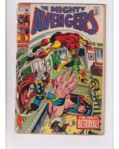 Avengers (1963) #  66 UK Price (2.0-GD) (2118400) 1st mention of Adamantium