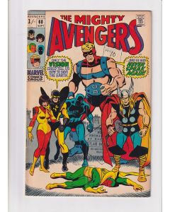 Avengers (1963) #  68 UK Price (4.5-VG+) (2146571)