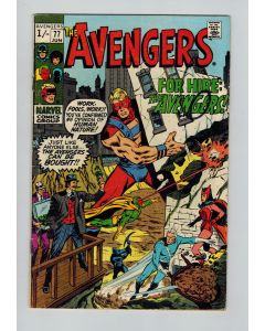Avengers (1963) #  77 UK Price (4.5-VG+) (2118431)