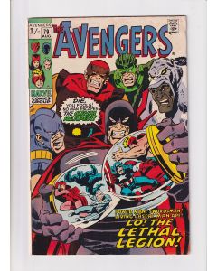 Avengers (1963) #  79 UK Price (6.0-FN) (2118448)