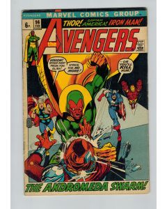 Avengers (1963) #  96 UK Price (4.0-VG) (1961915)