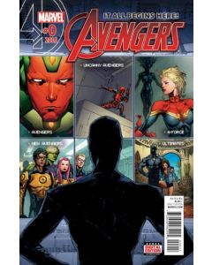 All-New All-Different Avengers (2016) #   0,1-15 (8.0/9.2-VF/NM) Complete Set