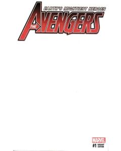 Avengers (2017) #   1 Cover E Blank Variant (8.0-VF)
