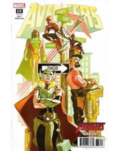 Avengers (2017) # 678 Cover C Avengers Variant (8.0-VF)