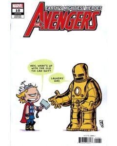Avengers (2018) #  10 Cover H (9.0-VFNM) Skottie Young Variant