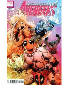 Avengers (2018) #   1 Cover C (9.0-VFNM) Greg Land Deadpool Party Variant