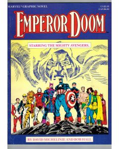Avengers Emperor Doom GN (1987) 1st Print (6.5-FN+) (2005854) Marvel Graphic Novel