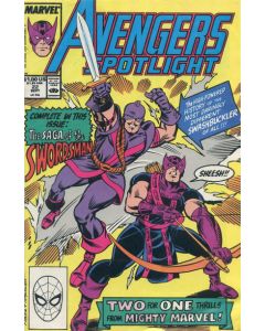 Avengers Spotlight (1987) #  22 (7.0-FVF) Swordsman