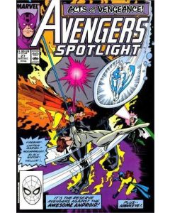 Avengers Spotlight (1987) #  27 (8.0-VF) Acts of Vengeance, Black Widow, Hellcat