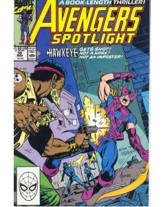 Avengers Spotlight (1987) #  30 (8.0-VF) Mockingbird, Joe Jusko cover