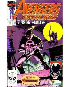 Avengers Spotlight (1987) #  32 (8.0-VF) U.S.Agent, The Terminizer